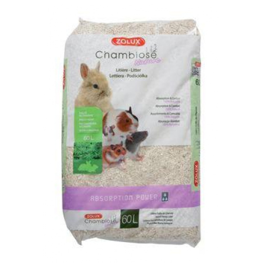 Podestýlka Chambiose Nature konopná 60l Zolux