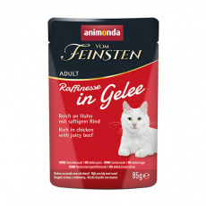 ANIMONDA VF Raffinesse v želé - kuracie a hovädzie, 85 g