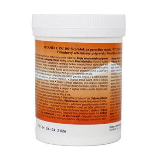 Vitamin C PG 100% plv sol 250g Vitamin C PG 100% plv sol 250g