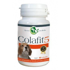 Colafit 5 na klouby pro psy barevné 50tbl Colafit 5 na klouby pro psy barevné 50tbl