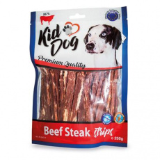 KIDDOG hovězí steak v proužku 250 g KIDDOG hovězí steak v proužku 250 g