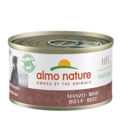 ALMO Nature HFC NATURAL hovězí - vlhké krmivo pro dospělé psy - 95 g