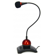 Esperanza EH130 mikrofon Mikrofon k počítači Černá, Červená