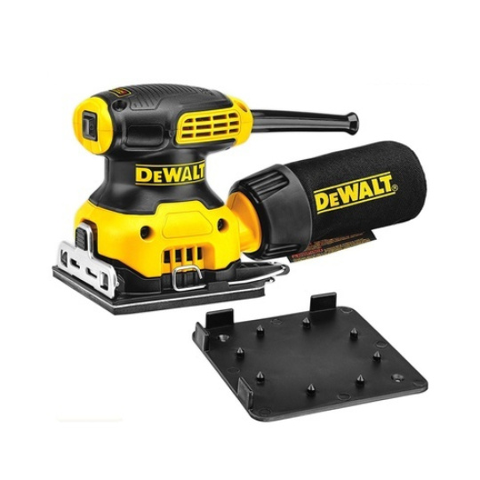 DeWALT DWE6411 přenosná bruska Vibrační bruska 14000 oscilací/min Černá, Žlutá