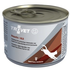 TROVET Hepatic HLD with chicken - mokré krmivo pro kočky - 200g