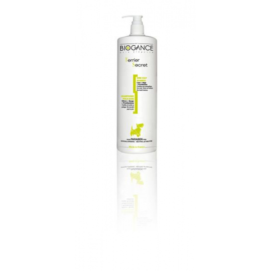 Šampón BIOGANCE Terrier Secret (Wire Coat) 1 l  (pre teriéry)