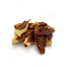 Pochoutka Králičí ucho obalené kachním masem 100g Pochoutka Králičí ucho obalené kachním masem 100g