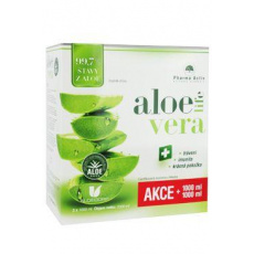 Aloe Vera šťáva 99.5% 1000ml 1ks +1ks navíc Aloe Vera šťáva 99.5% 1000ml 1ks +1ks navíc