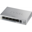 Zyxel GS1005HP Nespravované Gigabit Ethernet (10/100/1000) Podpora napájení po Ethernetu (PoE) Stříbrná