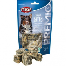 Premio SUSHI BITES Light - 100% rybí kostky 75g Premio SUSHI BITES Light - 100% rybí kostky 75g