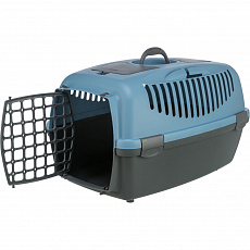Transportní box CAPRI III, S: 40x38x61cm (max. 12kg), tmavě šedá/modrá
