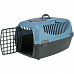 Transportní box CAPRI III, S: 40x38x61cm (max. 12kg), tmavě šedá/modrá