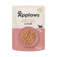 Applaws Cat kapsička Adult Broth tuniak s lososom 70g