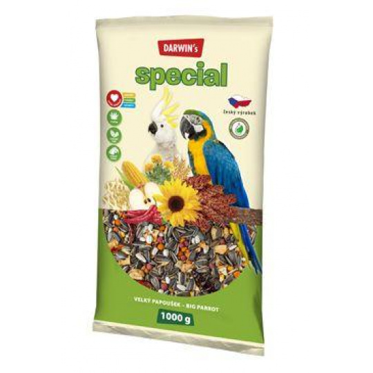 Darwin's Velký Papoušek Special 1kg