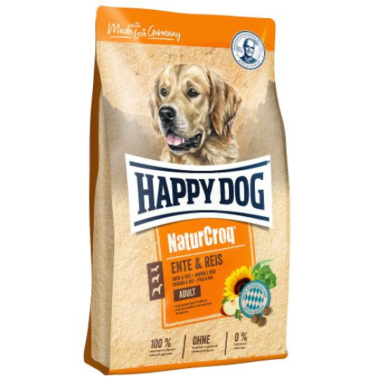 Happy Dog NaturCroq Ente & Reis 12 kg