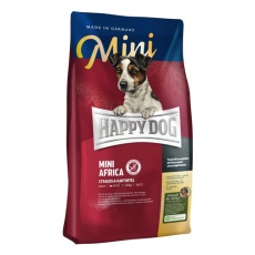 Happy Dog Supreme Mini AFRICA Pštros & Brambory 300 g