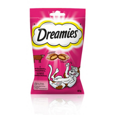 Dreamies 4008429037948 suché krmivo pro kočky 60 g Dospělý jedinec Hovězí