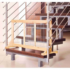 Posuvná bariéra pro štěňata a malé psy 63-108x50x31 cm Posuvná bariéra pro štěňata a malé psy 63-108x50x31 cm
