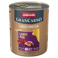 GRANCARNO Single Protein 800 g čisté jehněčí, konzerva pro psy GRANCARNO Single Protein 800 g čisté jehněčí, konzerva pro psy