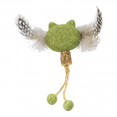 Catnipová kočička s peříčky 5 / 15 cm, HipHop Cat Catnipová kočička s peříčky 5 / 15 cm, HipHop Cat