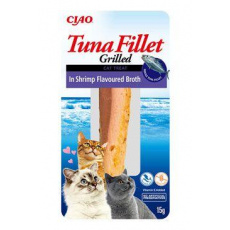 Churu Cat Tuna Fillet in Shrimp Flavoured Broth 15g Churu Cat Tuna Fillet in Shrimp Flavoured Broth 15g