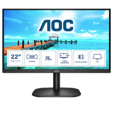 AOC B2 22B2H/EU LED display 54,6 cm (21.5") 1920 x 1080 px Full HD Černá