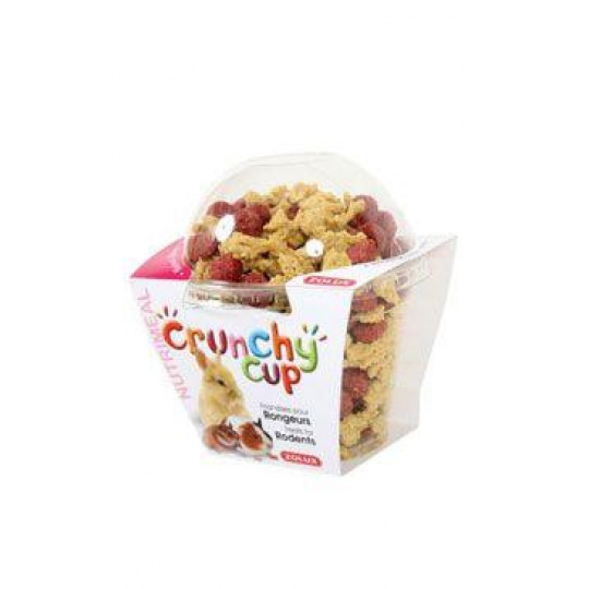 Pochoutka CRUNCHYCUP hlodavec mrkev/řepa 130g Zolux