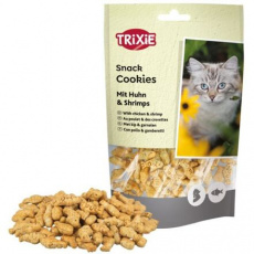 Cookies, ciasteczka z kurczakiem i krewetkami dla kotów, 50 g Cookies, ciasteczka z kurczakiem i krewetkami dla kotów, 50 g
