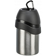 Láhev kovová s plastovou miskou 300 ml