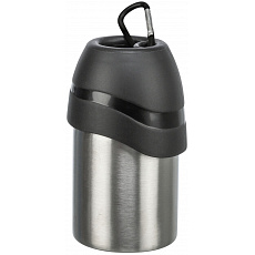 Láhev kovová s plastovou miskou 300 ml