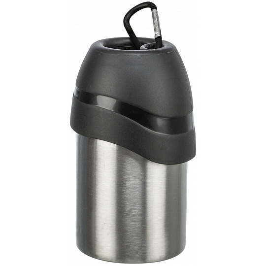 Láhev kovová s plastovou miskou 300 ml