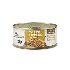 Applaws Dog konz. Toppers Broth kuře se zeleninou 156g