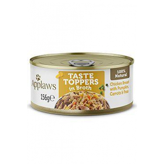 Applaws Dog konz. Toppers Broth kuře se zeleninou 156g