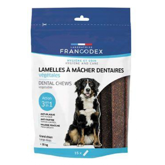 Francodex Weggy žvýkací plátky L pes 490g 15ks Francodex Weggy žvýkací plátky L pes 490g 15ks
