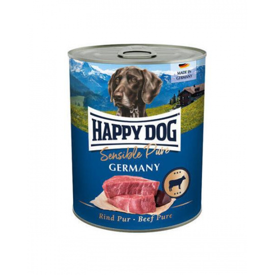 Happy Dog PREMIUM - Fleisch Pur - hovädzie mäso konzerva 800 g