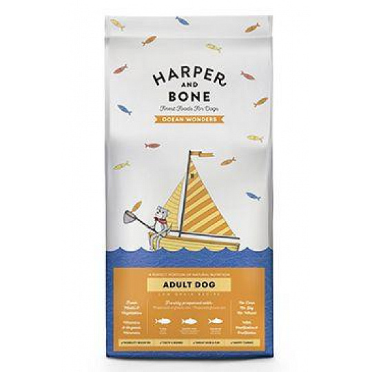 H&B Dog Adult Medium/Large Ocean Wonders 12kg