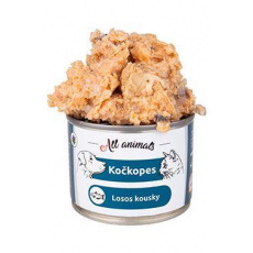 All Animals kotopies Łosoś kawałki 200g All Animals kotopies Łosoś kawałki 200g