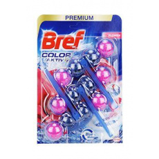 Wc blok Bref Color Aktiv Flower kuličky 3x50g