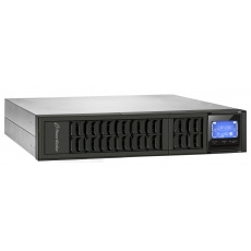 PowerWalker VFI 1000CRM LCD S dvojitou konverzí (online) 1 kVA 800 W 3 AC zásuvky / AC zásuvek