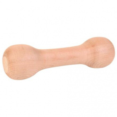 Drevená činka aport guľatá