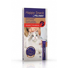 Feliway Happy Snack Hovězí 6x15g