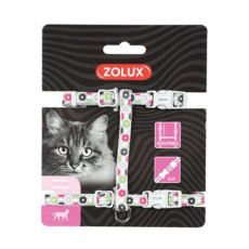 Postroj kočka ARROW nylon šedý Zolux Postroj kočka ARROW nylon šedý Zolux