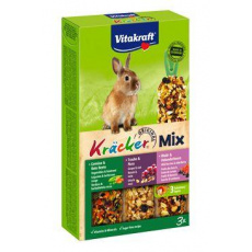 Vitakraft Rodent Kräcker Rabbit Trio mix tyč 3ks Vitakraft Rodent Kräcker Rabbit Trio mix tyč 3ks