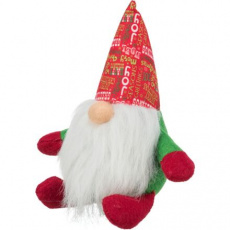 Xmas Dwarf - vánoční skřítek, hračka pro psy se zvukem, 21 cm, různé druhy Xmas Dwarf - vánoční skřítek, hračka pro psy se zvukem, 21 cm, různé druhy