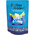 DOLINA NOTECI SUPERFOODS telecí a jehněčí kapsička pro psy 300 g