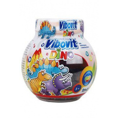 Vibovit DINO želé bonbony 50ks new Vibovit DINO želé bonbony 50ks new