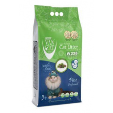 Podestýlka Vancat stelivo bentonit Pine 5kg Podestýlka Vancat stelivo bentonit Pine 5kg
