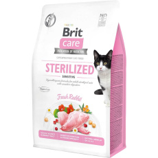 BRIT Care Grain-Free Sterilized Sensitive - suché krmivo pro kočky - 2 kg