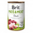 BRIT Paté & Meat Duck - vlhké krmivo pro psy - 400g