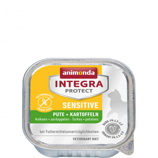 ANIMONDA Integra Protect Turkey with potatoes - mokré krmivo pro kočky - 100g